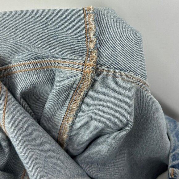 NWT Good American Good Classic Jeans Indigo Blue Size 20 High Rise Distressed - Picture 13 of 15